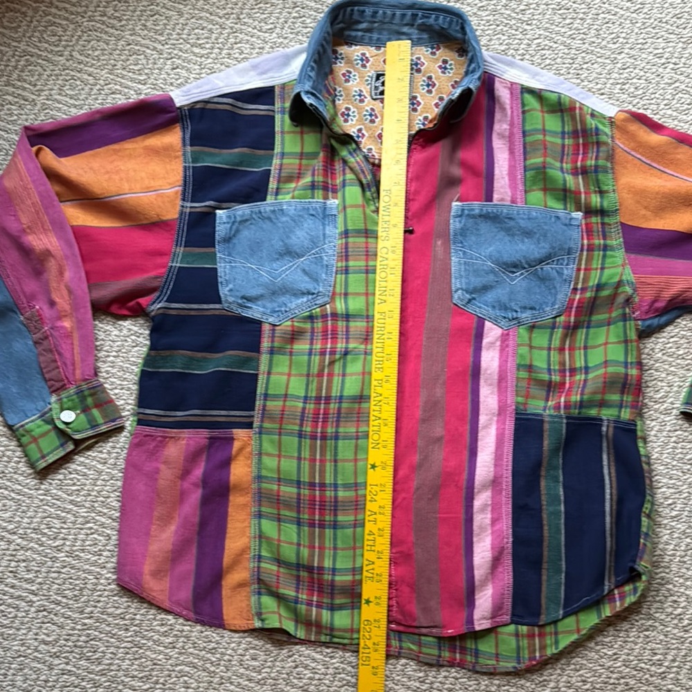 Jou Jou Multicolor Patchwork Jacket - image 2